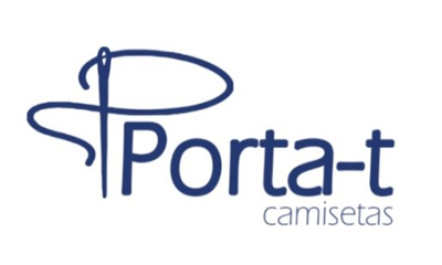 Logotipo Porta-t camisetas