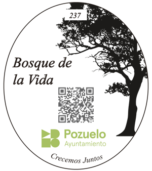 Ejemplo placa Bosque de la vida