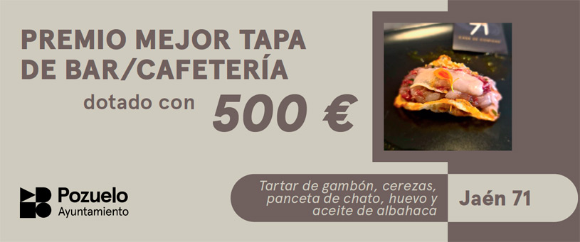 Mejor tapa bar cafetería