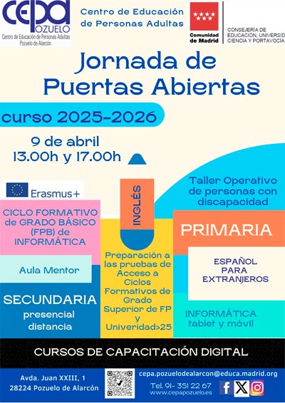 C.E.P.A. (Centro de Educación de Personas Adultas) Pozuelo de Alarcón