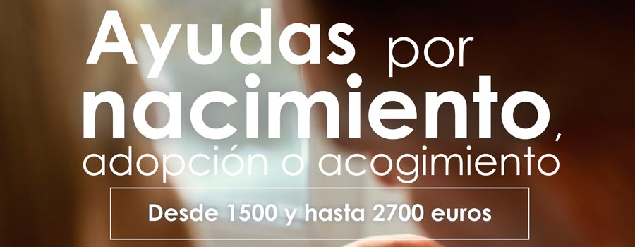 Solicitud de ayudas por nacimiento, adopción o acogimiento (1º cuatrimestre 2025)
