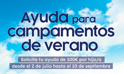 Ayudas a familias para campamentos y/o colonia urbanas verano 2025