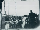 La cucaña. Fiestas del Carmen en La Estación