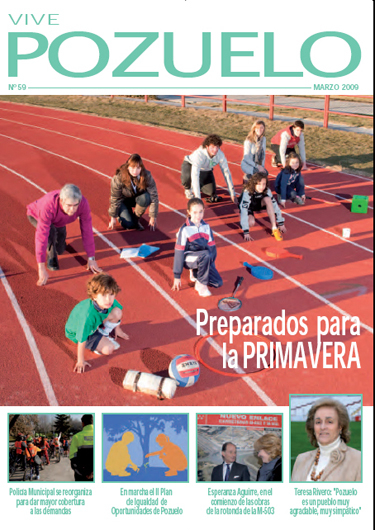 Revista municipal Vive Pozuelo, Marzo 2009
