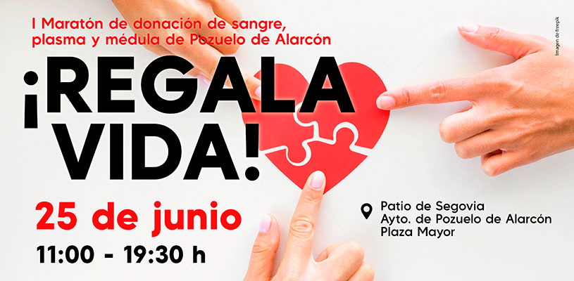 Cartel Maratón de donación