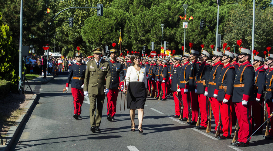 Un momento del desfile 