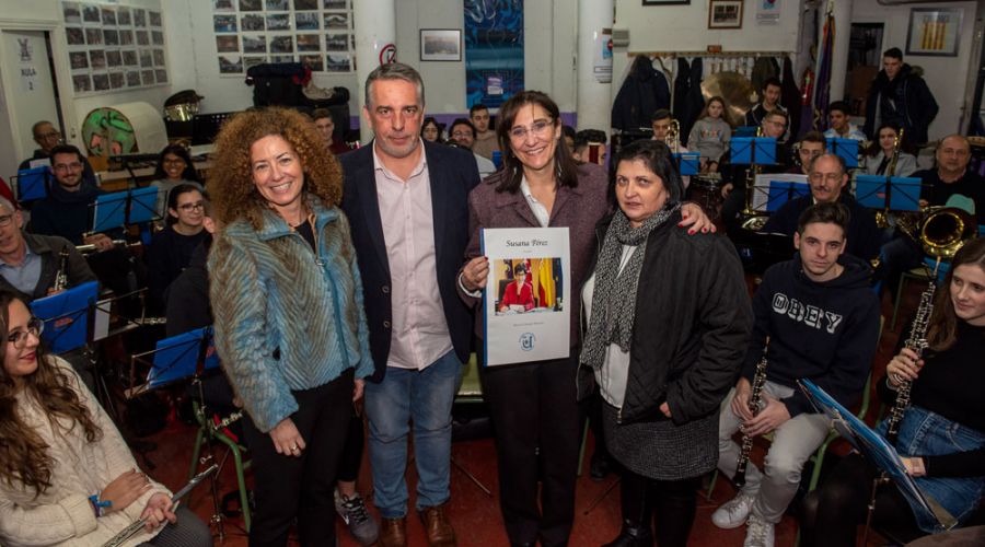 Visita a la sede la Unión Musical