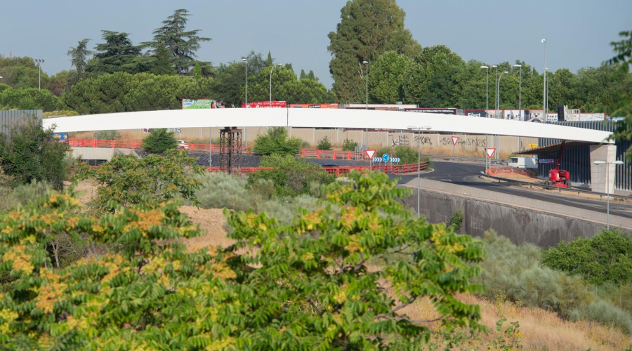 Pasarela colocada