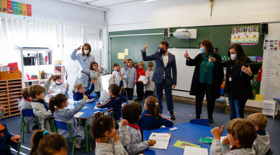 Visita colegio