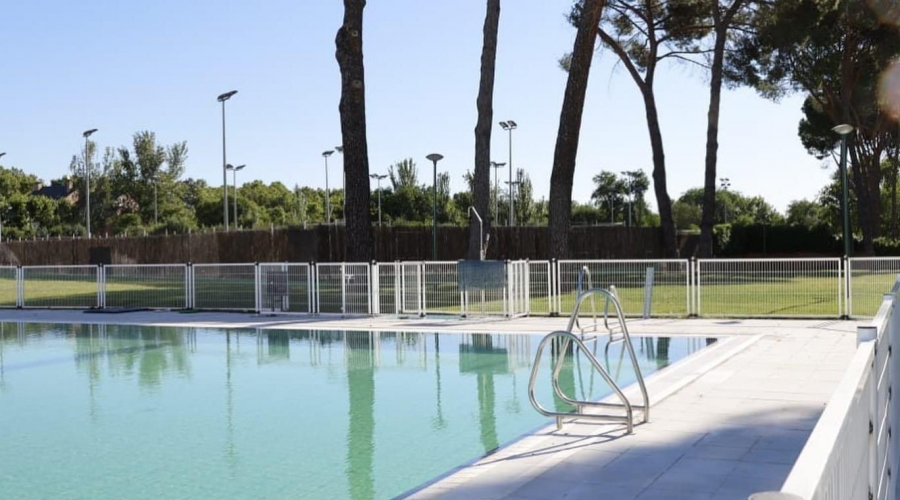 Imagen actual de la piscina