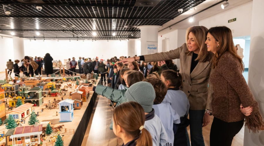 Inauguración exposición Playmobil
