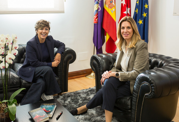 Encuentro alcaldesa con Sonsoles Ónega