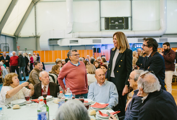 Comida de Navidad con los mayores de Pozuelo